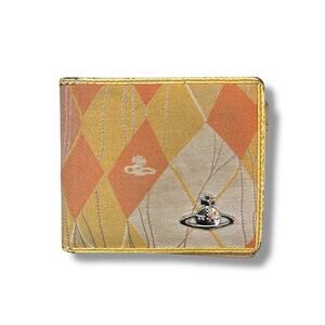 Vivienne Westwood Yellow Argyle Wallet